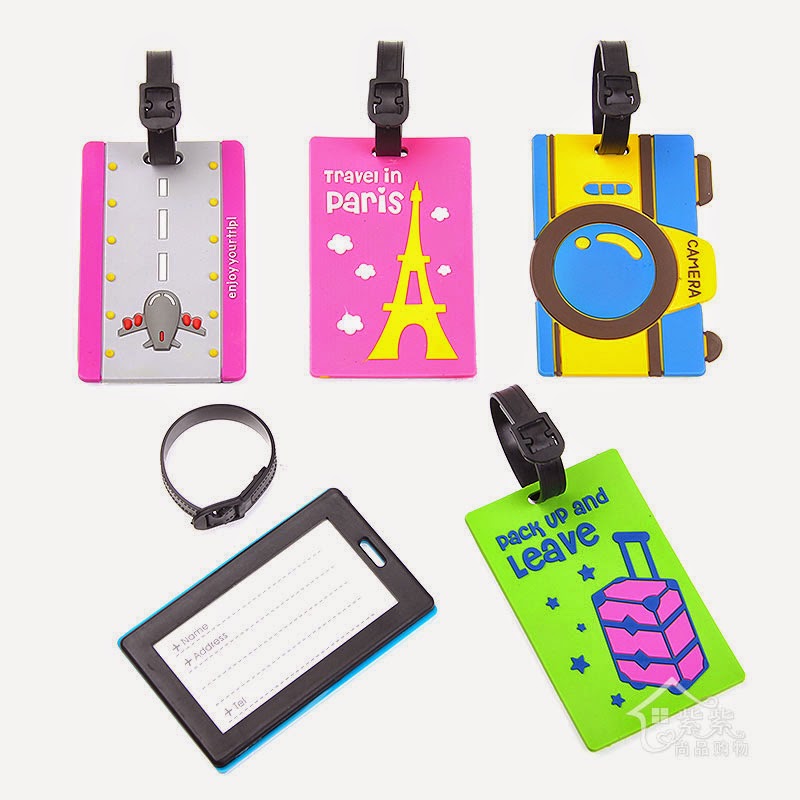 Istana Karet Bag Tag dan Name Tag Lucu