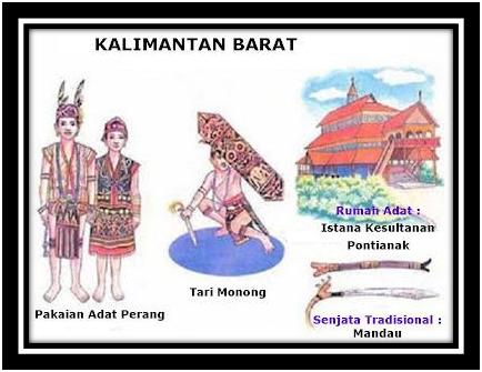 Download this Tari Gong Rumah Adat Lamin Kalimantan Barat Ibukota Pontianak picture