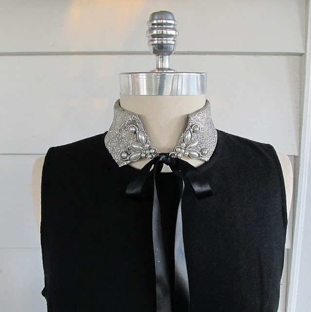 WobiSobi Project ReStyle 51 FauxGlitter Collar