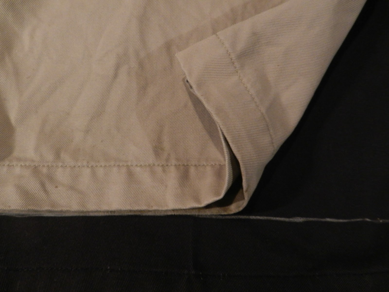 How I Hemmed a Pair of Pants