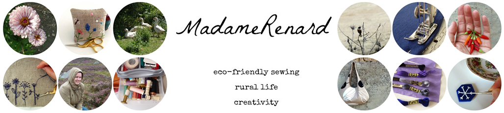 MadameRenard ... a self-expression journey! Eco-friendly sewing, rural life, creativity!