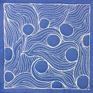 free motion quilting | Leah Day