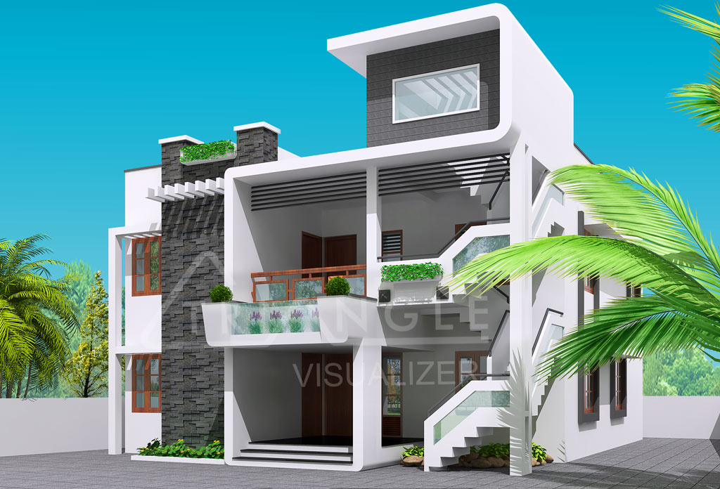 Modern Building Elevation