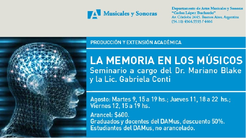 Seminario: La memoria en los músicos