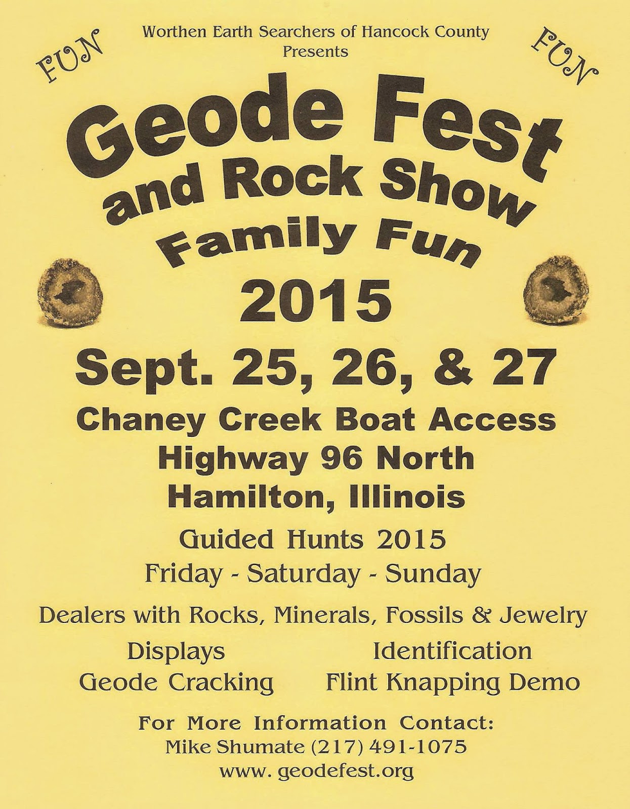 Bill's Rockhound Blog Geodes (Keokuk)