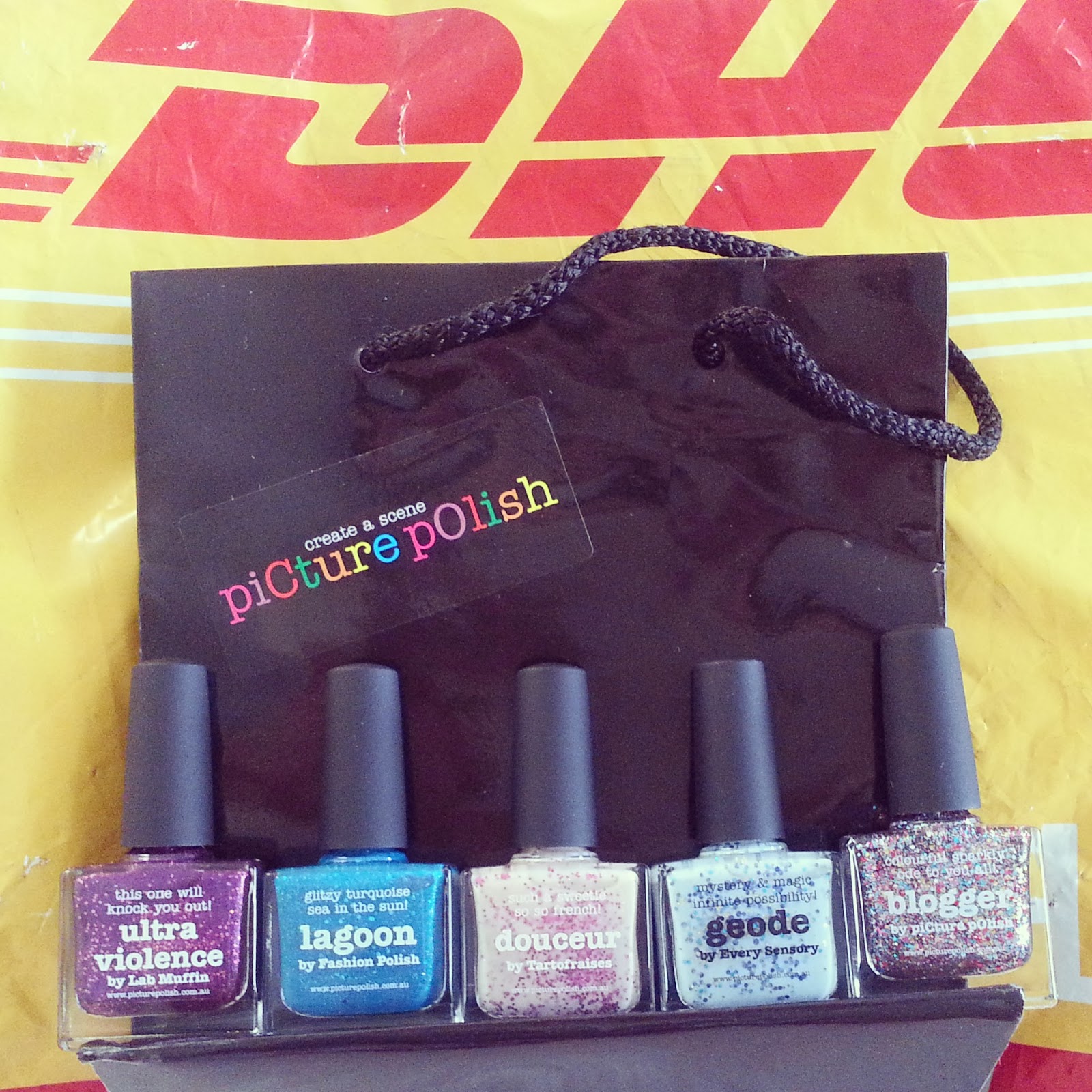 Lane's Lacquers Picture Polish Nail Mail & Swatches Round II