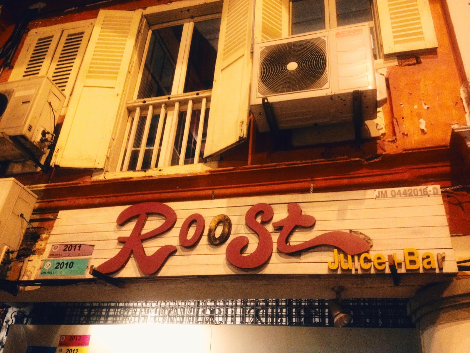 Roost Cafe Juice+Bar ＠ Jalan Dhoby, Johor Bahru, Johor, Malaysia