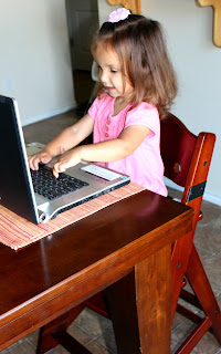 Teaching children to type