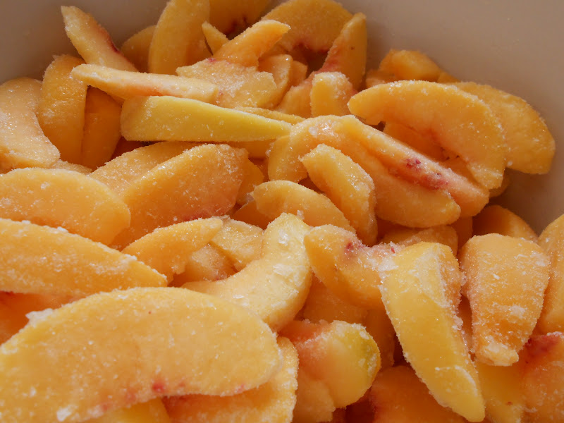 My Kind of Cooking Slow Cooker Peach Dessert