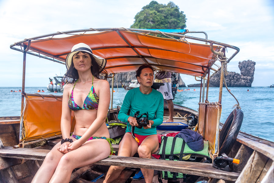 Around the island of Phi Phi