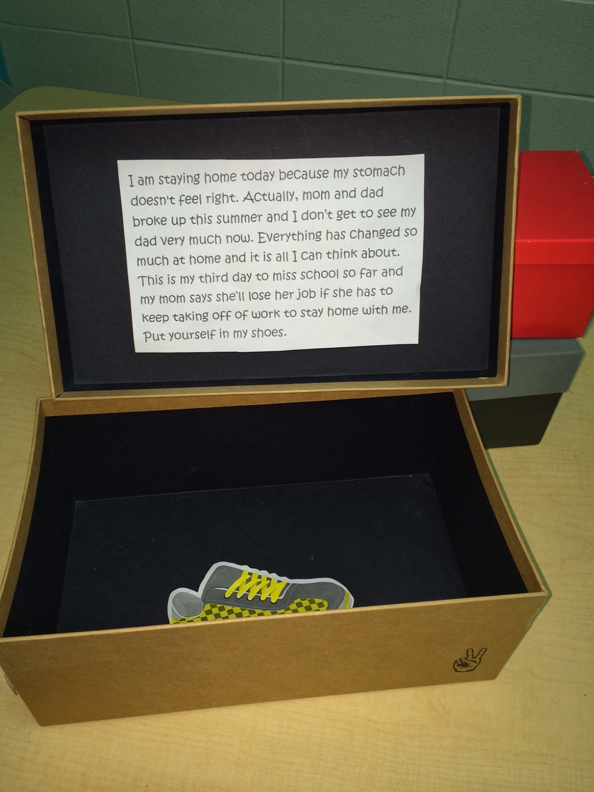 "Stand in My Shoes" Empathy Lesson The Responsive Counselor