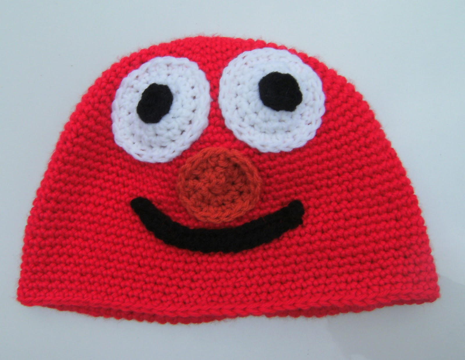 Projects Around the House Elmo Crochet Hat Pattern