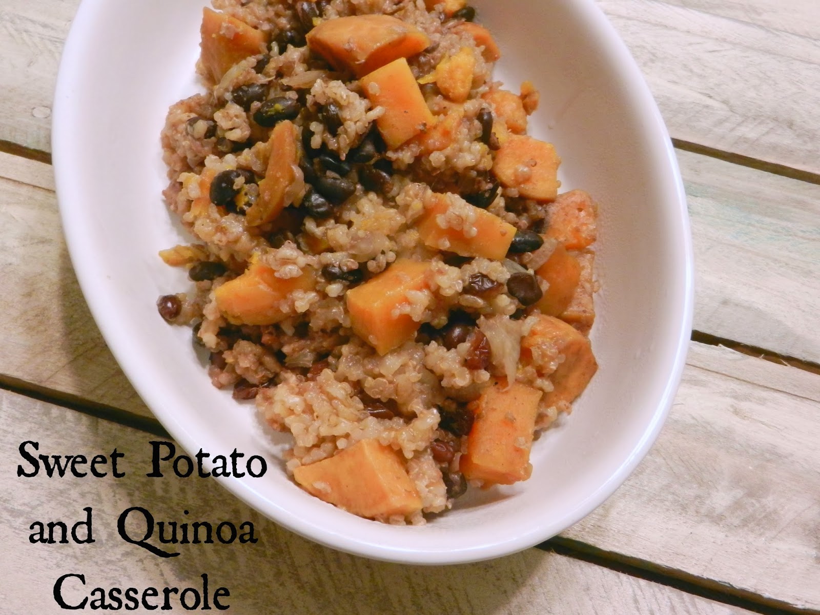 A Busy Mom's Slow Cooker Adventures Sweet Potato and Quinoa Casserole