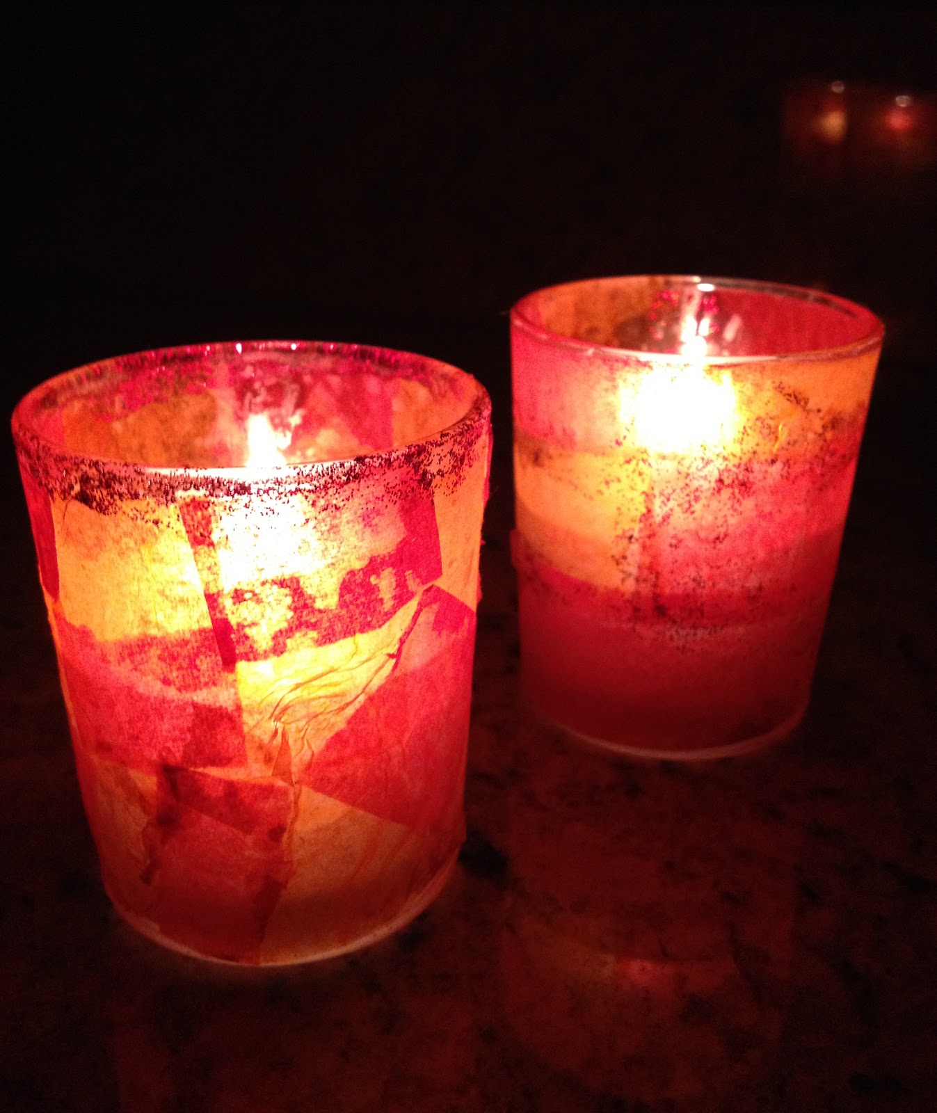 Creative Guide Through the 12 Steps Step 5 Activity Votive Candles