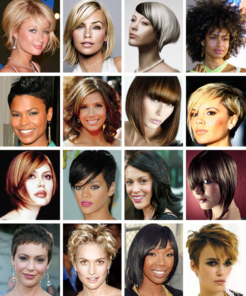 New Short Hairstyles for Women - Celebrities short haircut ideas