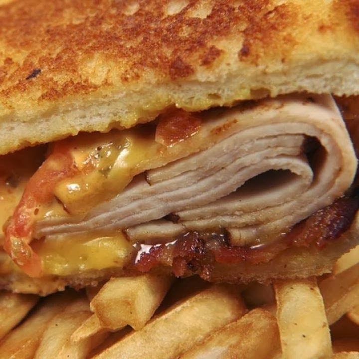 Cheesy Turkey Melt Sandwich Food Gasms Recipes