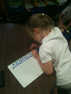 Mrs. Miller's Kindergarten: Learning to Write