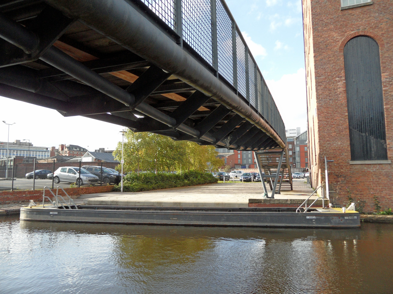 The Happy Pontist Manchester Bridges 20. Leech Street Footbridge
