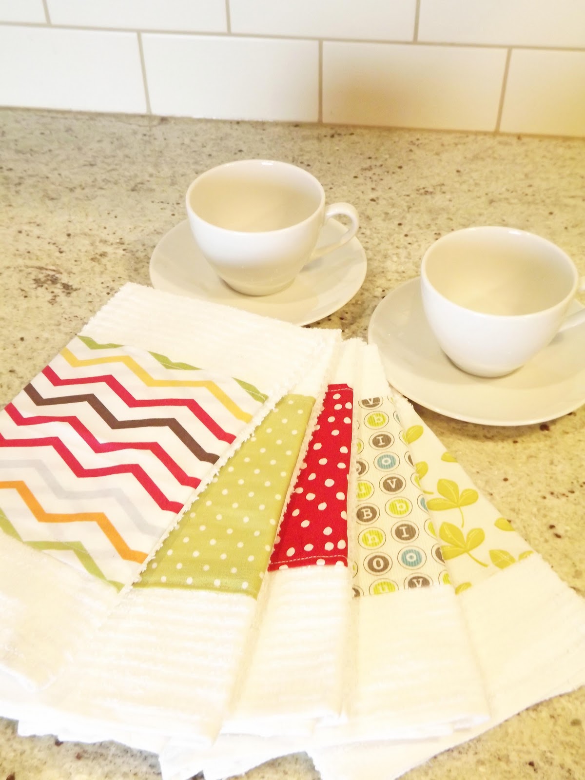 Fancy Tea Towels Sewing How To