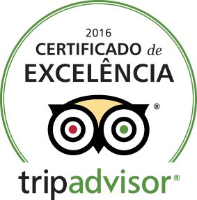 CERTIFICADO DE EXCELÊNCIA TRIPADVISOR