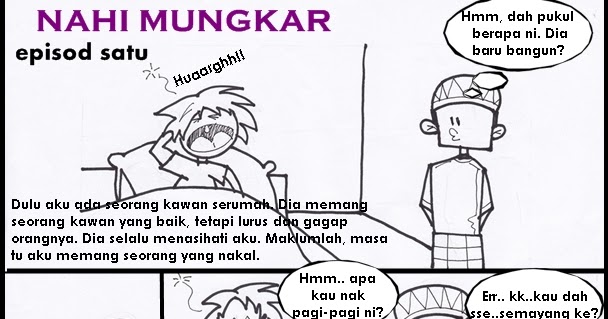 Jalan Jalan Cari Kartun Islamik Amar Makruf Nahi Mungkar