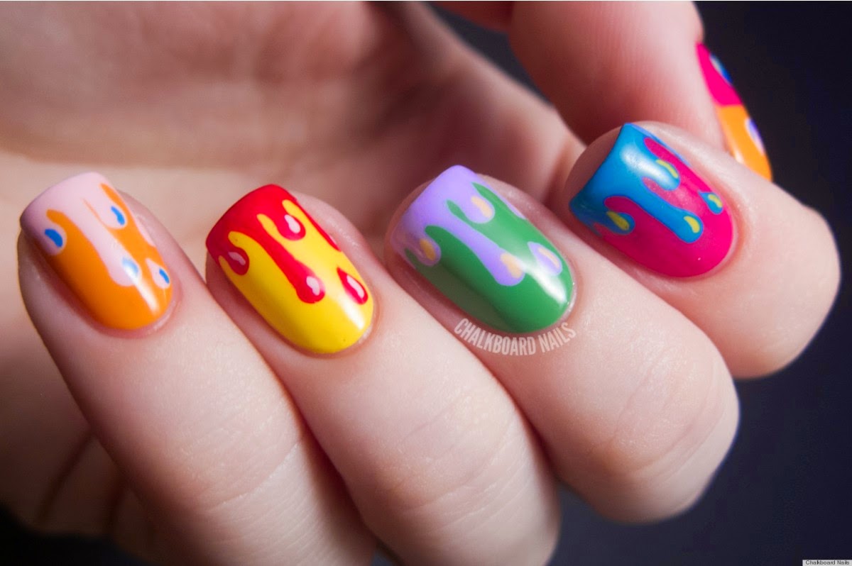 10. Ombre Nail Designs for Teenage Girls - wide 5