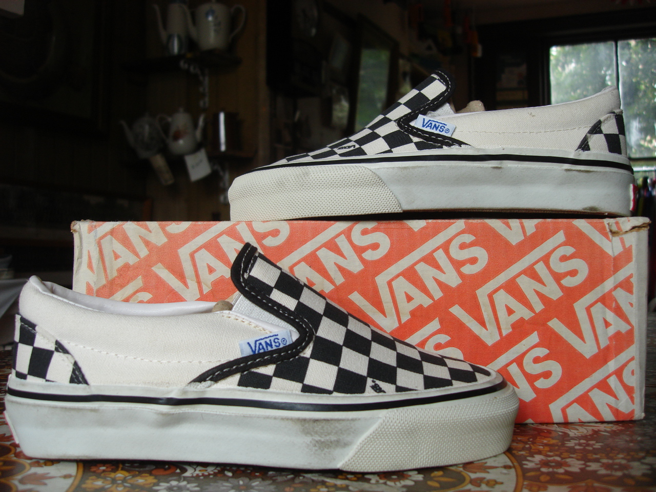 theothersideofthepillow: vintage VANS logo checkerboard ...