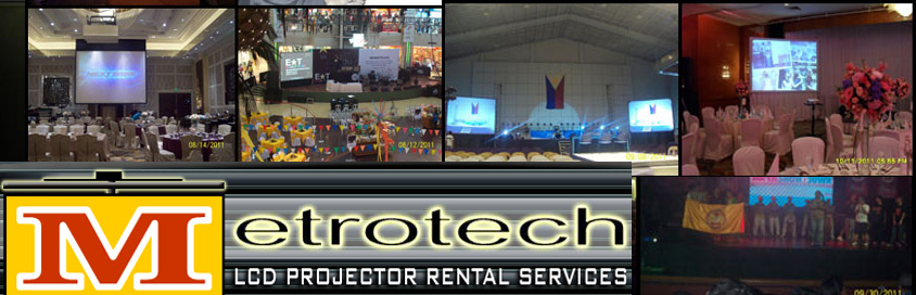 Metrotech LCD Projector Rental Service