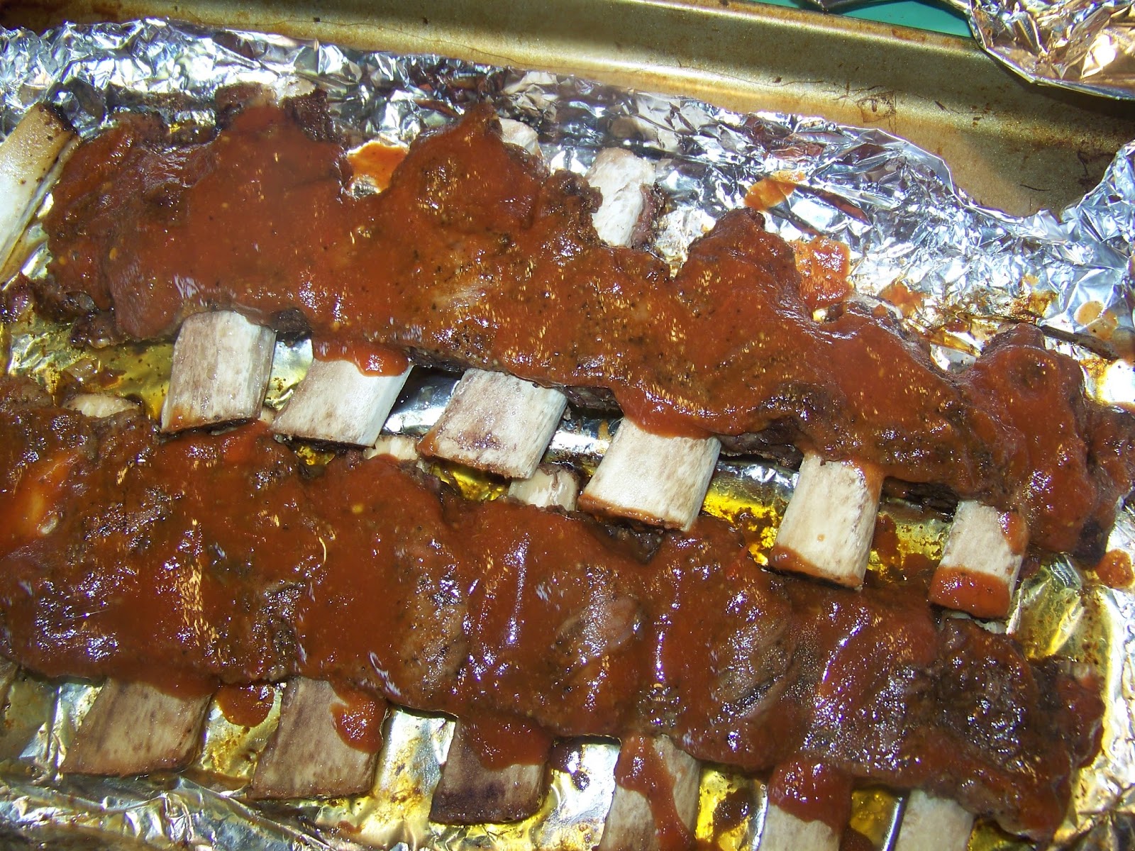 Kitchen Simmer BBQ Ribs (Oven Method)