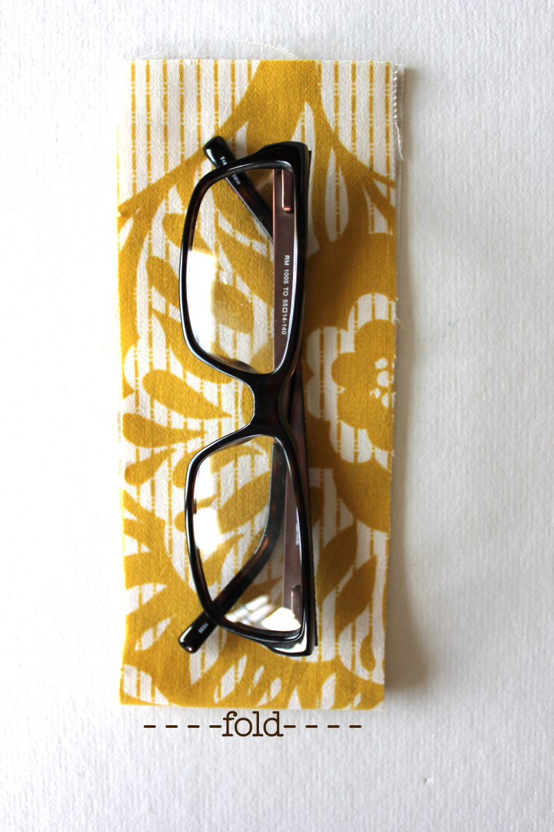 Glasses Sleeve a tutorial Sweet Verbena