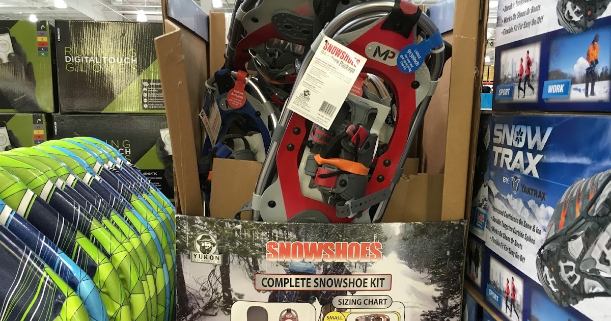 Yukon Charlie Snowshoe Kit Costco Weekender