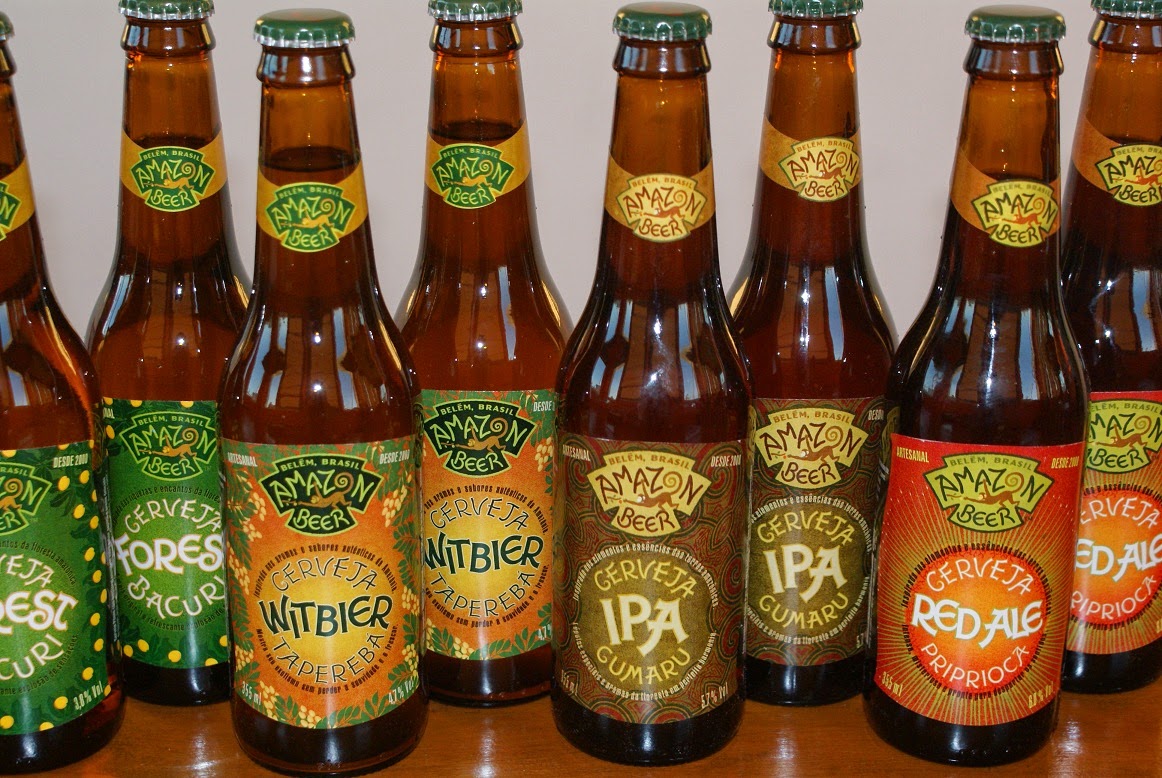 Sobre vinhos e afins Amazon Beer cervejas de frutas exóticas