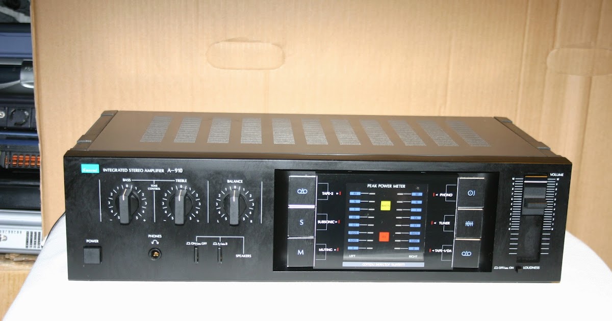 Electronics Repaired Sansui A 910 Integrated Amplifier (stuck in