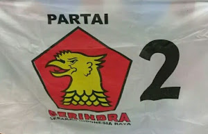 BENDERA PARTAI GERINDRA