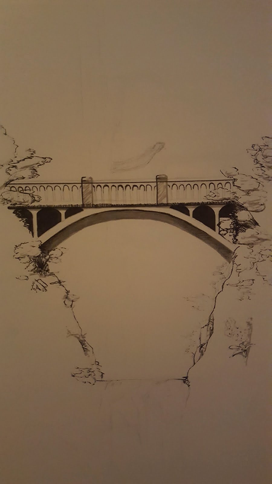 Multnomah Falls bridge