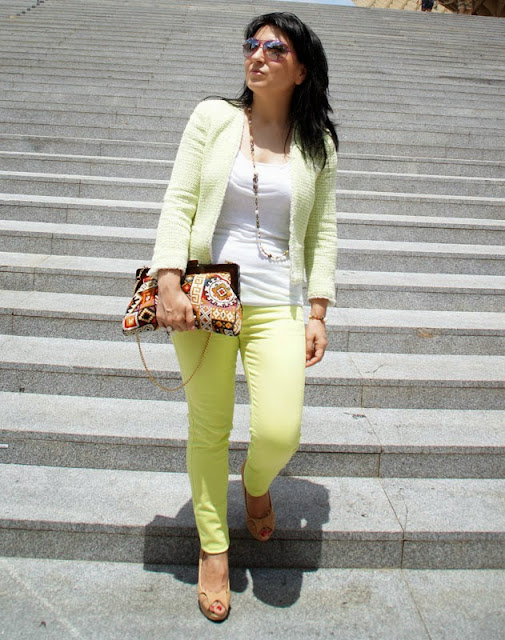 Lifestyle Blog Look Verde Pistacho