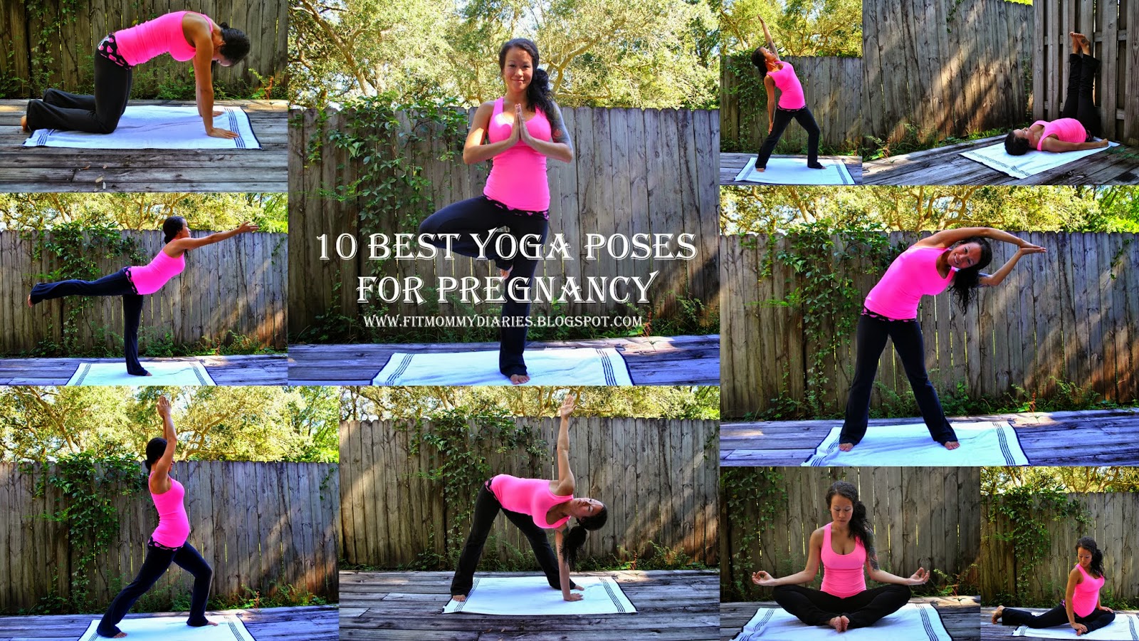 Diary of a Fit Mommy Best Pregnancy Yoga Poses