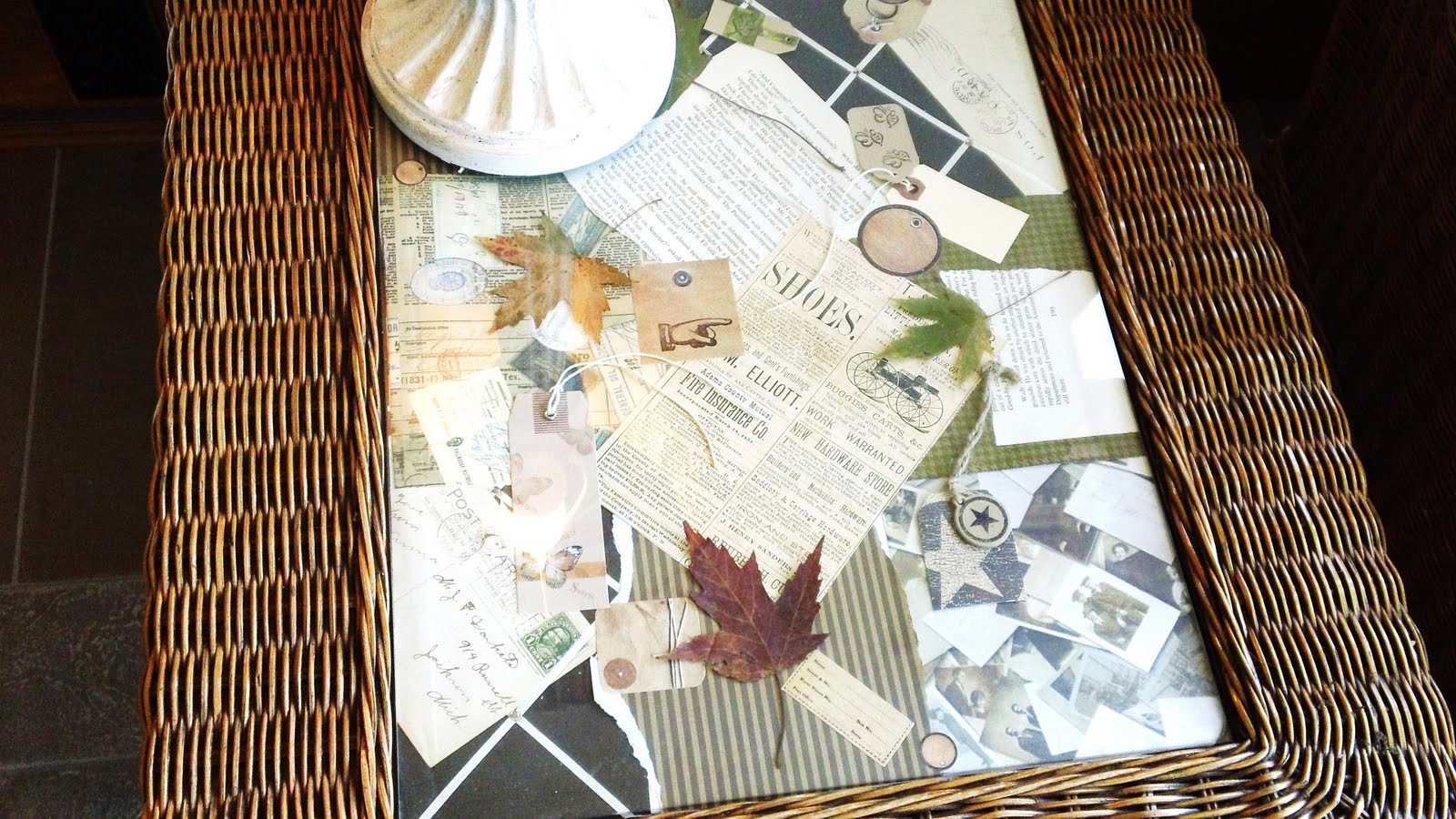 Wise Designs Inspirations. EASY DECOUPAGE TABLE