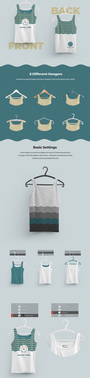 2 Mockups Tank Top With 6 Different Hangers 2 2 Mockups Tank Top With 6 Different Hangers Free Download