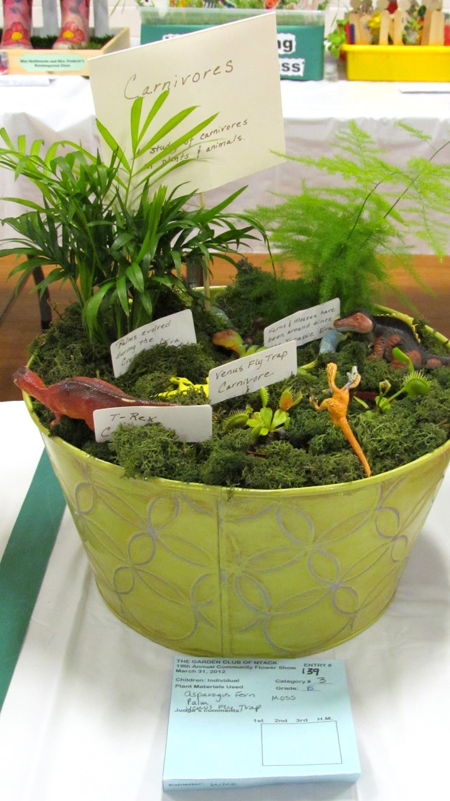 Nyack Backyard Garden Club of Nyack Centennial Flower Show