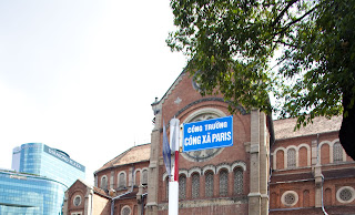 Basílica de Notre Dame de Saigón. Cong Xa Paris. Ciudad de Ho Chi Minh. Vietnam