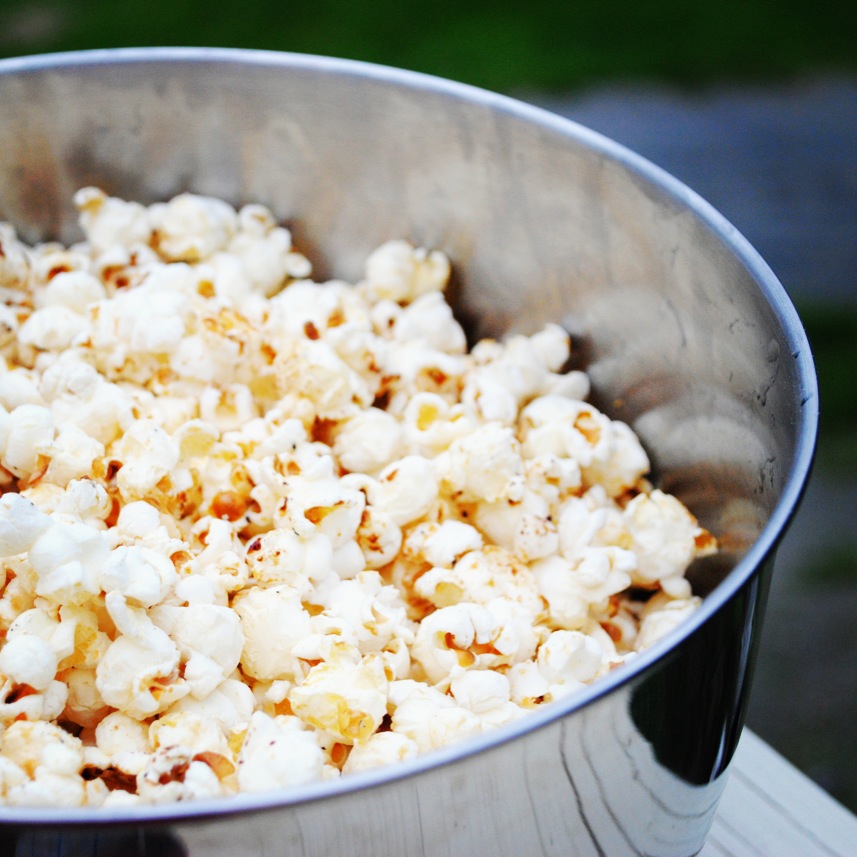 The Little Dog Blog Salted Maple Popcorn Recipe