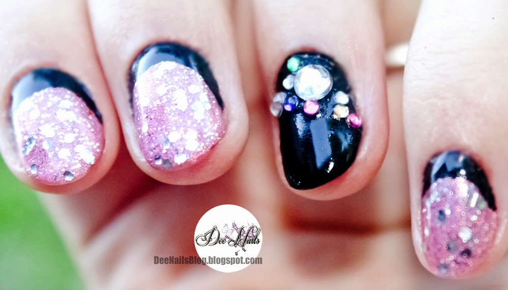 2. Sparkling Bling Nail Art - wide 6