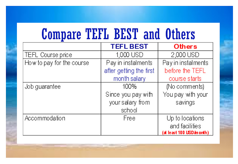 8. Compare TEFL BEST