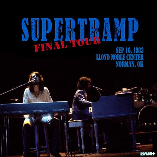 Supertramp 19830916 Norman Oklahoma " Supertramp Final Tour