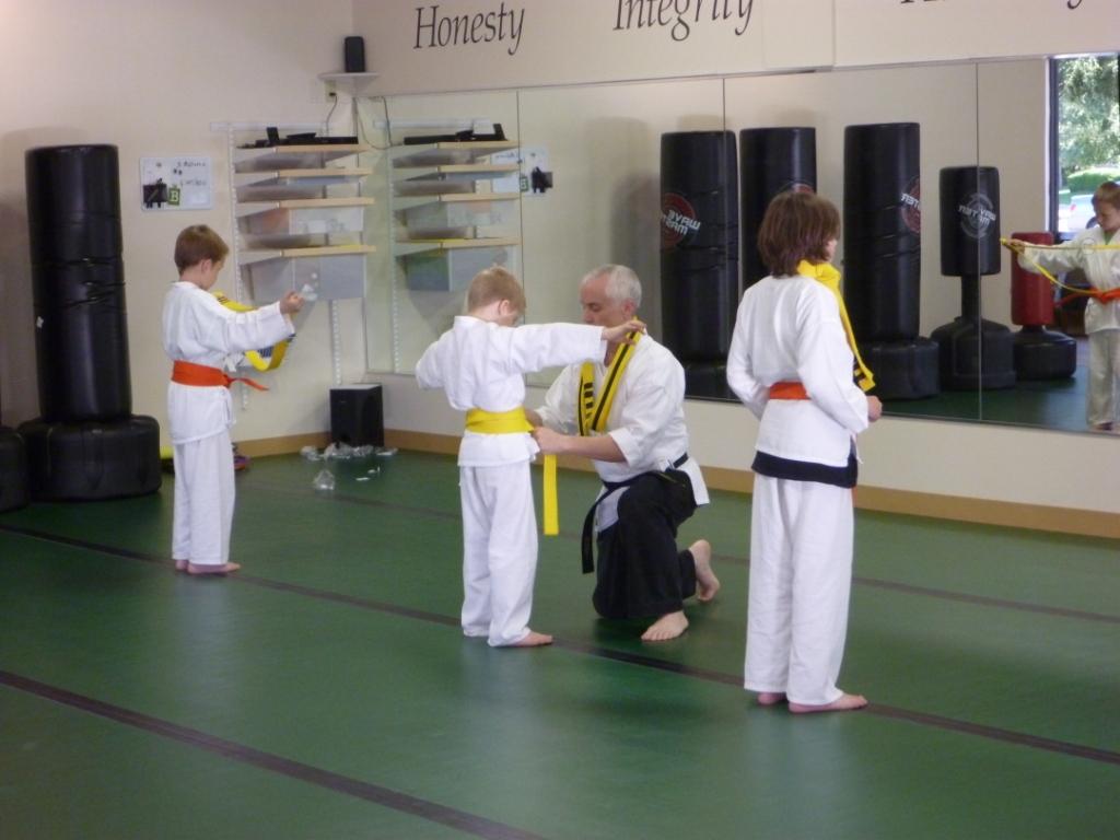 Savor The Days Karate Yellow Belt Test