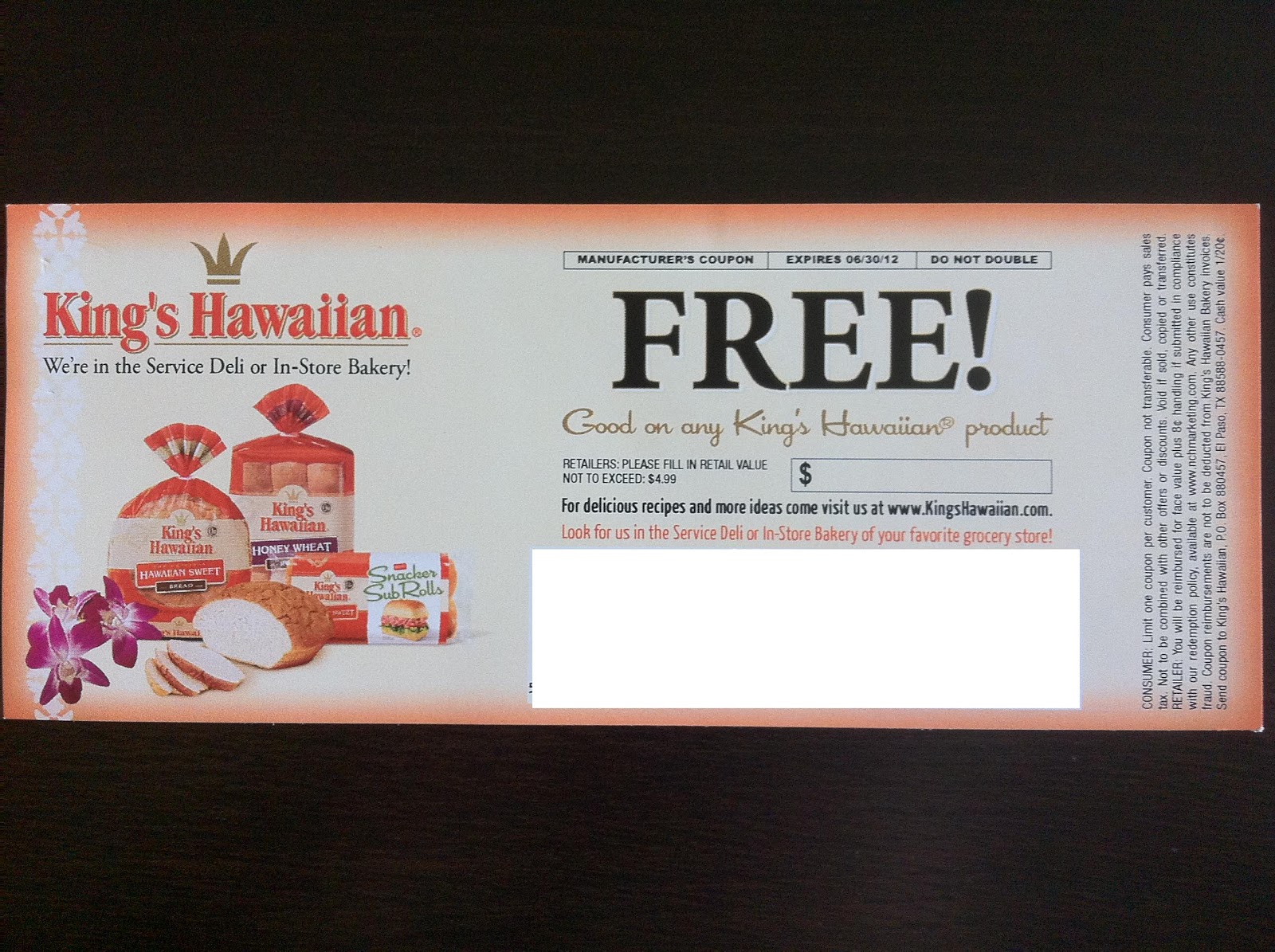 Quick Giveaway King's Hawaiian Drugstore Divas