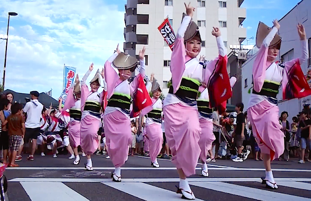 清瀬南口ふれあいロード夏まつり阿波踊り