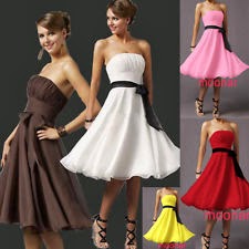 Short Red & white Prom dress Short Red Prom dress