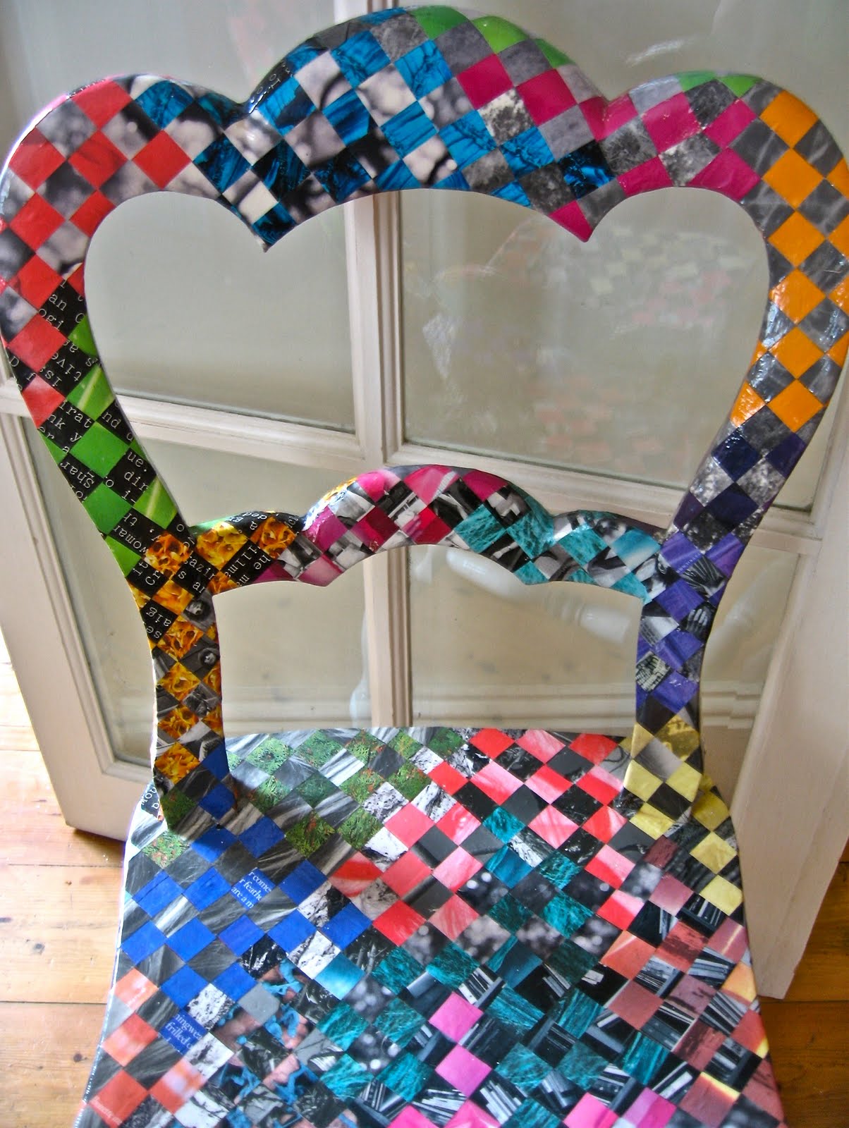 InteriorPOP Decoupage With A Modern Twist